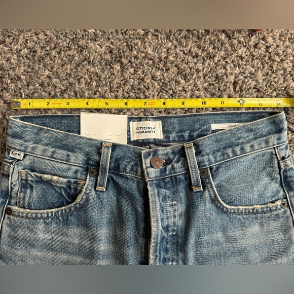 SOLD NWT Citizens of Humanity Charlotte Midrise Straight Legs in Wynwood Sz 25 - Picture 8 of 9